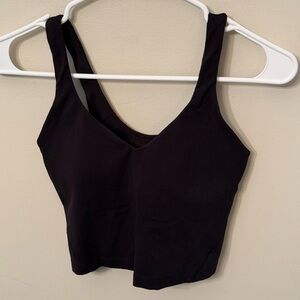 Lululemon Align Tank W/ Removable Pads Size 4 In Black